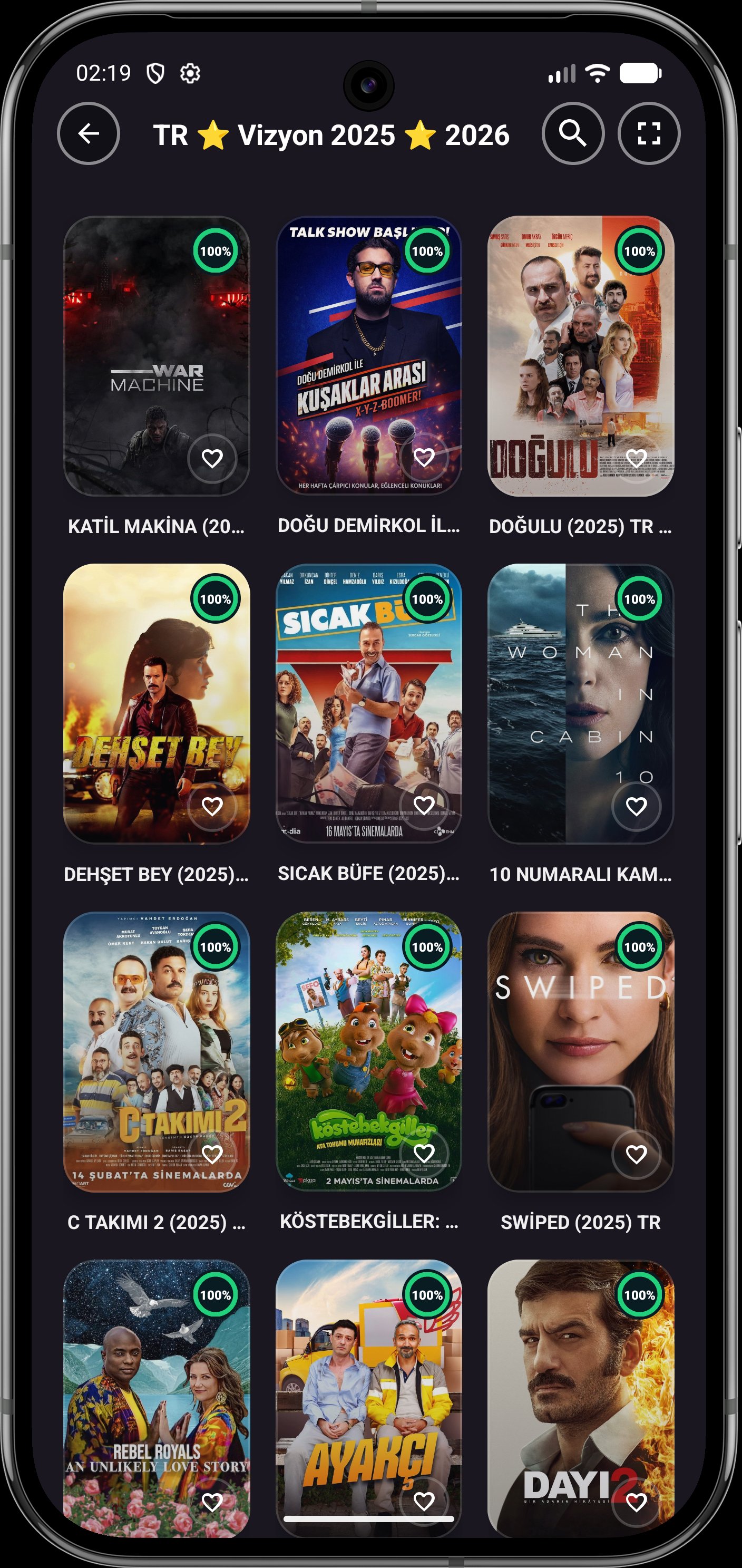 NexaTv Android Filmler Koleksiyonu
